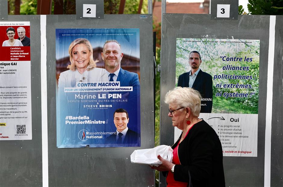 1st round of france's snap legislative elections kicks off