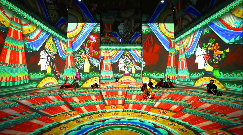 shadow play exhibition shows fantasy world of chinese myths