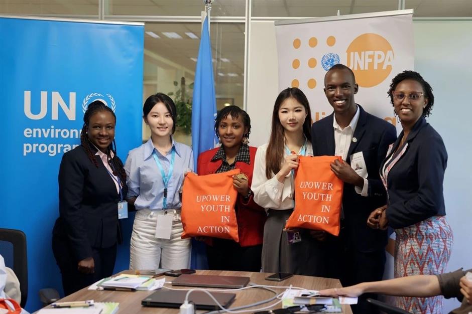 shanghai students visit kenya on un exchange program