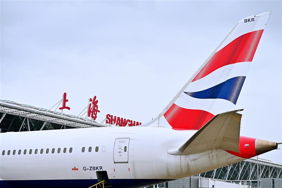 more international flights on offer in shanghai