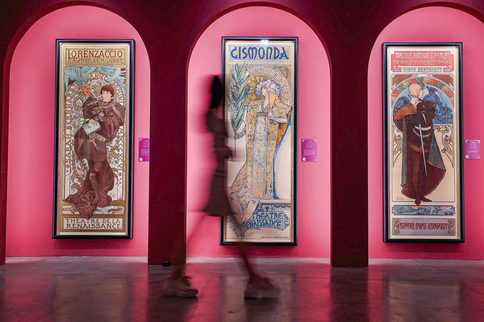 exhibition features magical works of czech maestro mucha