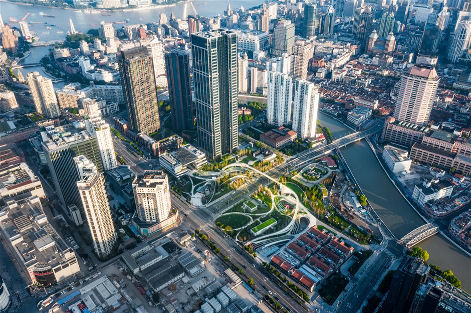 world-class cbd taking shape as jing'an pushes expansion