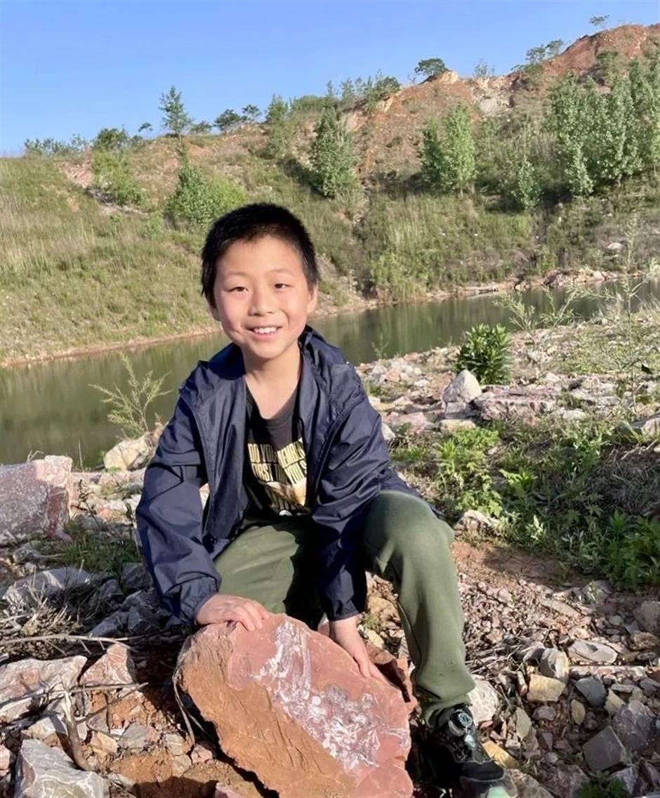 11-year-old shanghai boy discovers unique fossil