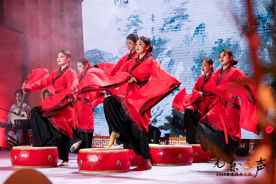 literary classics presented through dance and song in qingpu