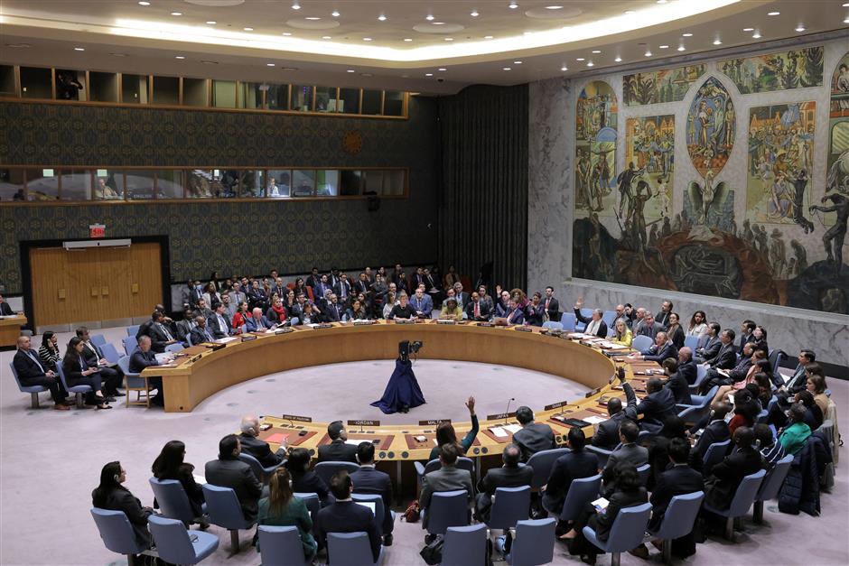 un security council fails to adopt resolution on gaza