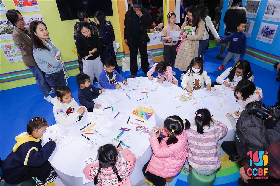 children turn a new page as shanghai book fair marks 10th anniversary