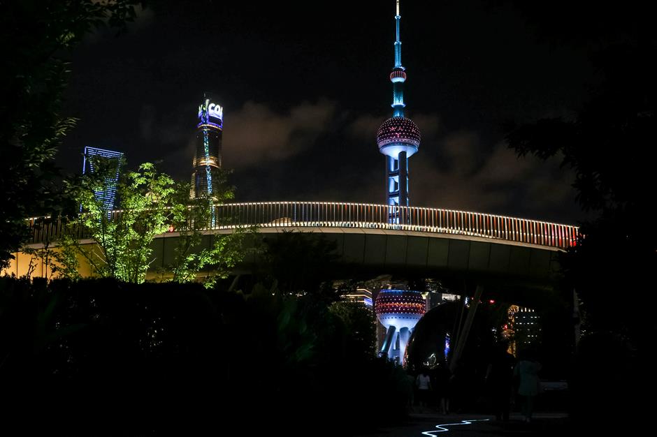 public artwork, permanent exhibition open at north bund waterfront