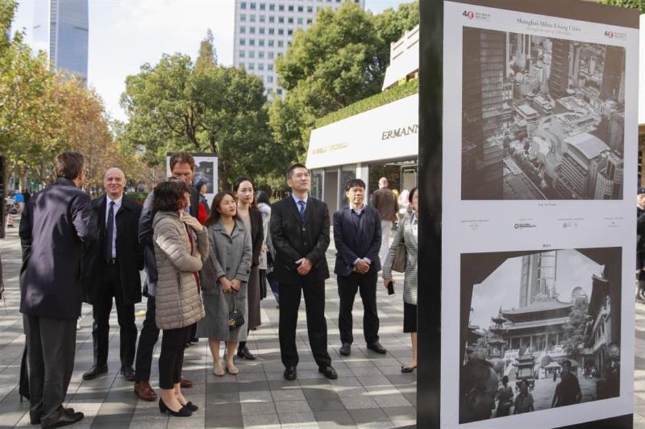 italian photographer captures charms of jing'an