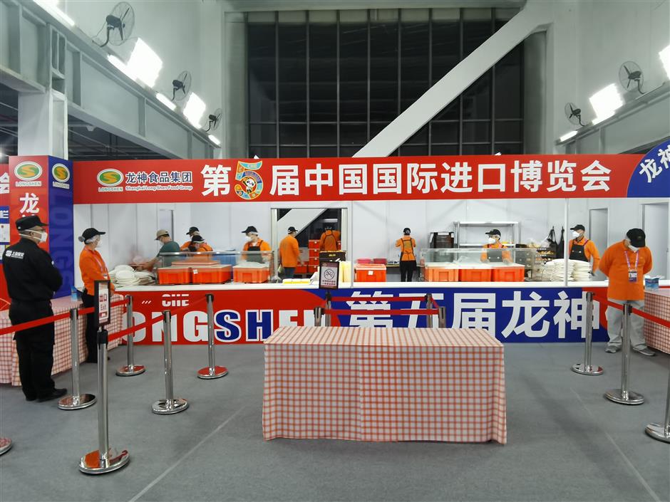 meals and staffers tested to ensure food safety at ciie