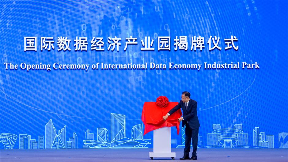 lingang unveils new data economy industrial park