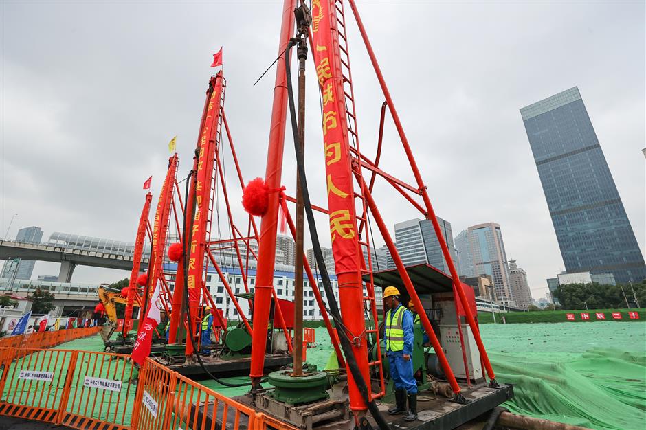 highly-anticipated redevelopment work commences in downtown shanghai