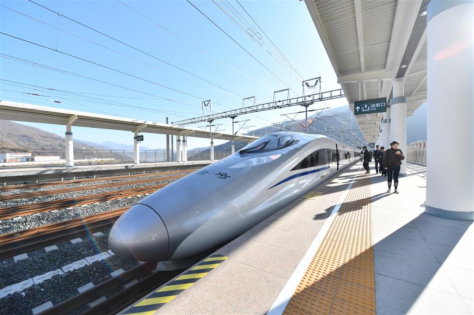 high-speed railway opens to traffic in west china without disturbing panda habitat